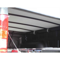 Couvre benne souple PVC Toyota Hilux Double cabine 2016- Compatible avec les arceaux de sécurité