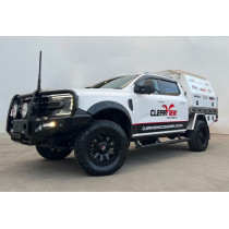 Marches pieds Escamotables Électriques Clearview - Ford Ranger et Volkswagen Amarok 2022-