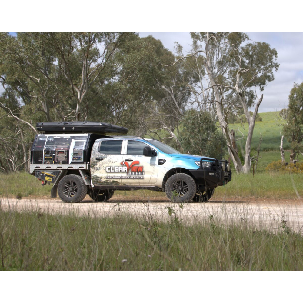 Marches pieds Escamotables Électriques Clearview - Ford Ranger PXII/PXII 2015-2021