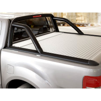 Arceau de benne Noire pour Real Truck Mountain Top MTR Roll - acier inoxydable poli - Ford Ranger 2012-2022