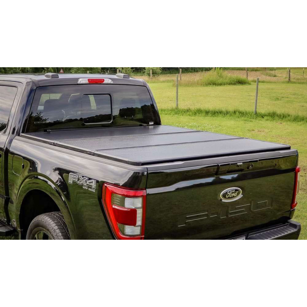 Couvre-benne pliable 3 volets Aluminium pour Ford F-150 2015-2024 & F150 Raptor 2016-2024