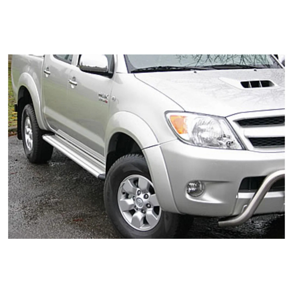 Marche Pieds aluminium anodisé Toyota Hilux 2005-2011