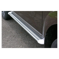 Marche Pieds aluminium S50 anodisé Blanc Nissan Patrol GR 1994-1997