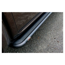 Marche Pieds aluminium S50 anodisé Noire Nissan Patrol GR 1998-2002