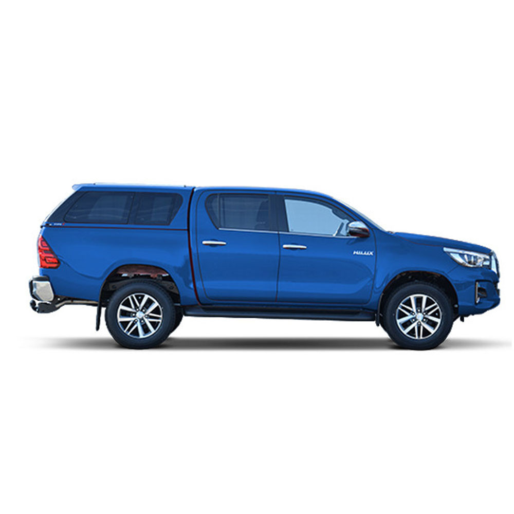 Hard top Alpha Type E+ apprêté -vitres latérales coulissantes -Toyota Hilux Revo 2016 -