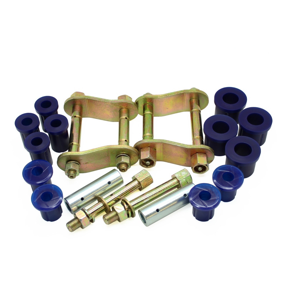 KIT JUMELLES + BAGUES de LAMES Polyuréthane SuperPro (Jeu pour 2 côtés)