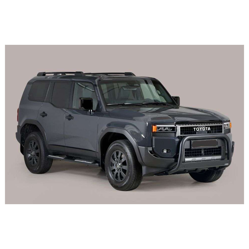 Pare Buffle Homologué Medium Bar Noir 76 mm - Toyota Landcruiser 250 2024-