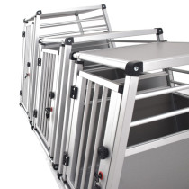 Cage pour Chien Légère Aluminium - Une Porte | 3 Tailles pour Pick-up | SUV | 4X4