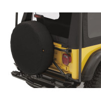 Housse de Roue de Secours Bestop 205-215 / 75 Noir Diamond