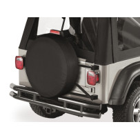 Housse de Roue de Secours Bestop US-STANDARD 205-215/75 (28''X8'') Noir Crush