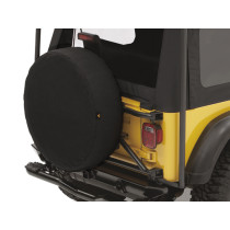 Housse de Roue de Secours Bestop 255-275/75 Noir Diamond diamètre 78 CM