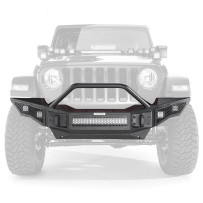 Pare-chocs Avant Complet avec Barre de Protection Go Rhino Rockline pour Jeep Wrangler Jk/Jl Gladiator JT
