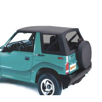 Capotage Bâche Remplacement Noire avec boutons-pression Noir Suzuki Vitara