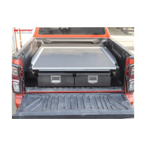 Plateau Coulissant CARRYBOY avec Tiroirs Aluminium pour Ford Ranger Double Cab 2023-