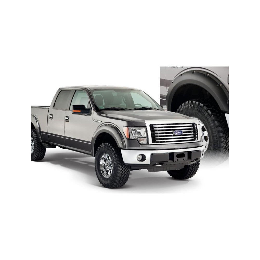 Élargisseurs d'ailes Bushwacker Pocket Style ® pour Ford F-150 2009-2014