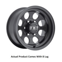Jante Mickey Thompson Classic III 9x17 | Noir Satin | 8x165.1 |8 Trous|  Pour Pick-up