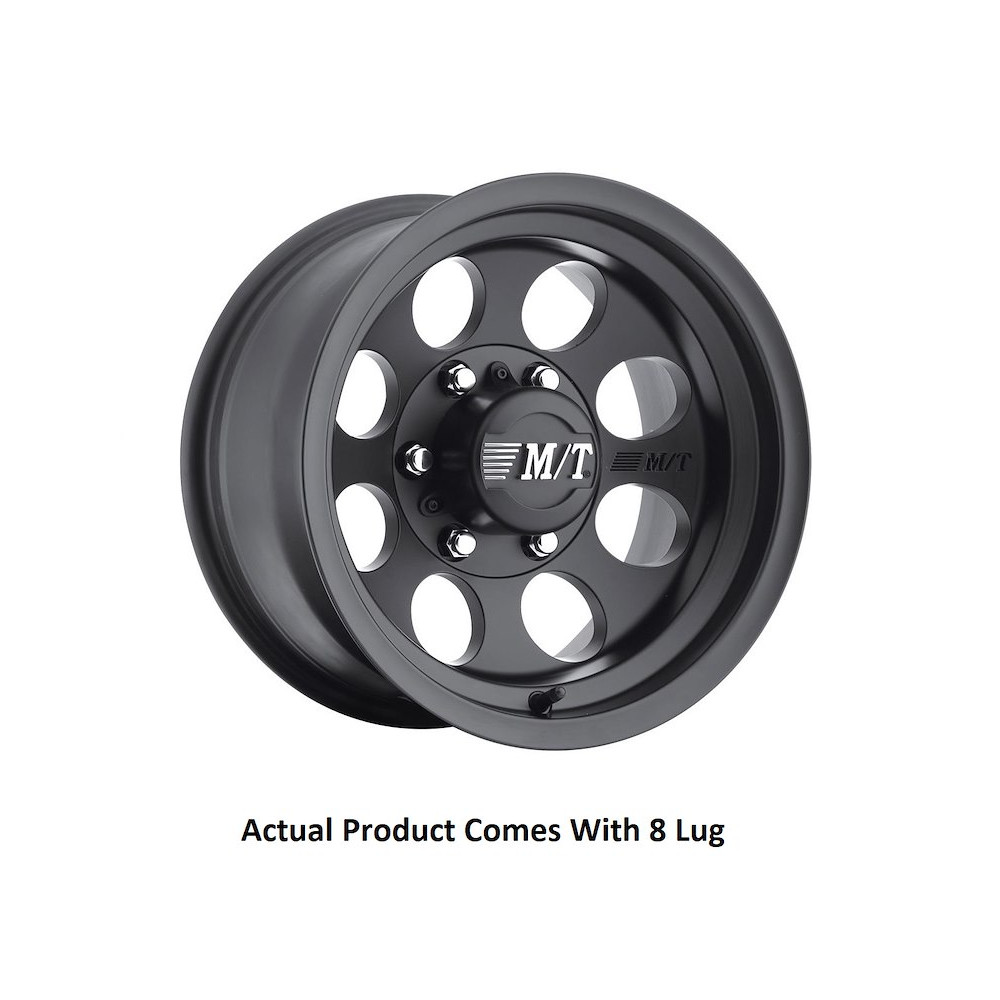 Jante Mickey Thompson Classic III 9x17 | Noir Satin | 8x165.1 |8 Trous|  Pour Pick-up