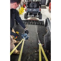 Treuil Portable WARN - Alimenté par Perceuse - Capacité 340 kg - Corde Synthétique 12 m