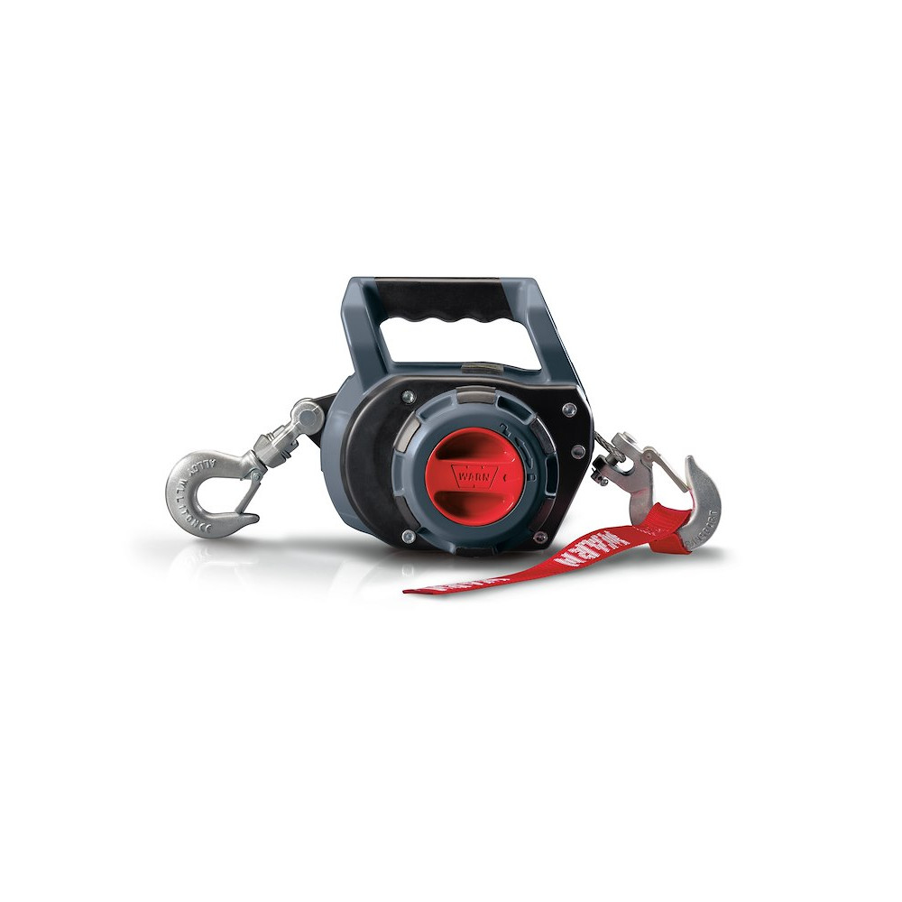 Treuil Portable WARN - Alimenté par Perceuse - Capacité 340 kg - Corde Synthétique 12 m