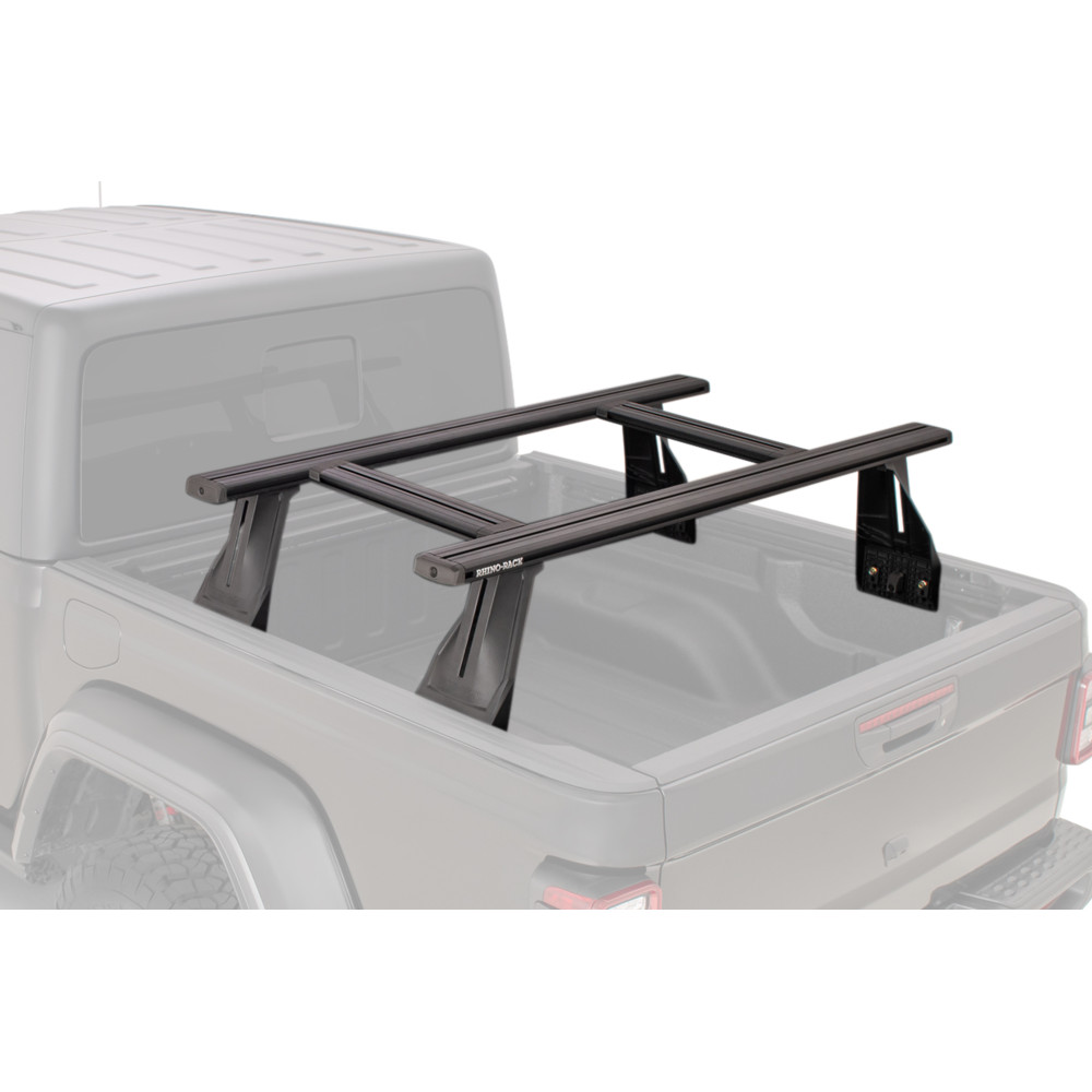 Kit 4 Barres de Bennes Vortex Reconn-Deck pour Dodge RAM 1500 Gen V (2019-) - Double Cabine 1,7m avec Rambox