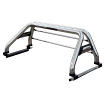 Arceau de Benne Double Tube Inox Dodge RAM 1500 2013-  avec Grille de Protection