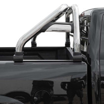 Arceau de Benne Double Tube Inox Dodge RAM 1500 2013-  avec Grille de Protection