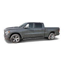 Marchepieds Texturés Noir 4" Dodge RAM 1500 Crew Cab 2019-