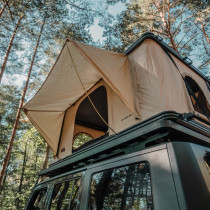 Tente de Toit Highlander BOX Type R - Confort et Design Aérodynamique | 85 kg | 215x127 cm