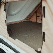 Tente de Toit Predator Explorer 210 - Coque Dure Aérodynamique 2 Personnes | Blanche
