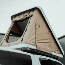 Tente de Toit Predator Explorer 210 - Coque Dure Aérodynamique 2 Personnes | Blanche