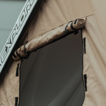 Tente de Toit Predator Explorer 210 - Coque Dure Aérodynamique 2 Personnes | Blanche