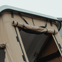 Tente de Toit Predator Explorer 210 - Coque Dure Aérodynamique 2 Personnes | Blanche
