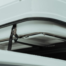 Tente de Toit Predator Explorer 210 - Coque Dure Aérodynamique 2 Personnes | Blanche