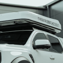 Tente de Toit Predator Explorer 210 - Coque Dure Aérodynamique 2 Personnes | Blanche