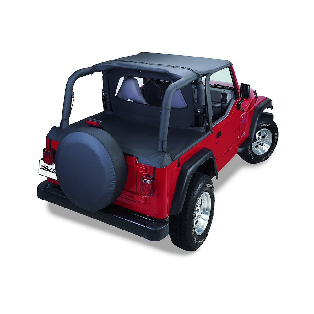 Bikini Bestop Noir Denin. Jeep TJ de TJ 03 - 06