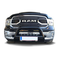 Pare Buffle homologué Noir 76mm - Dodge Ram 1500 DS/DJ 2009-2018