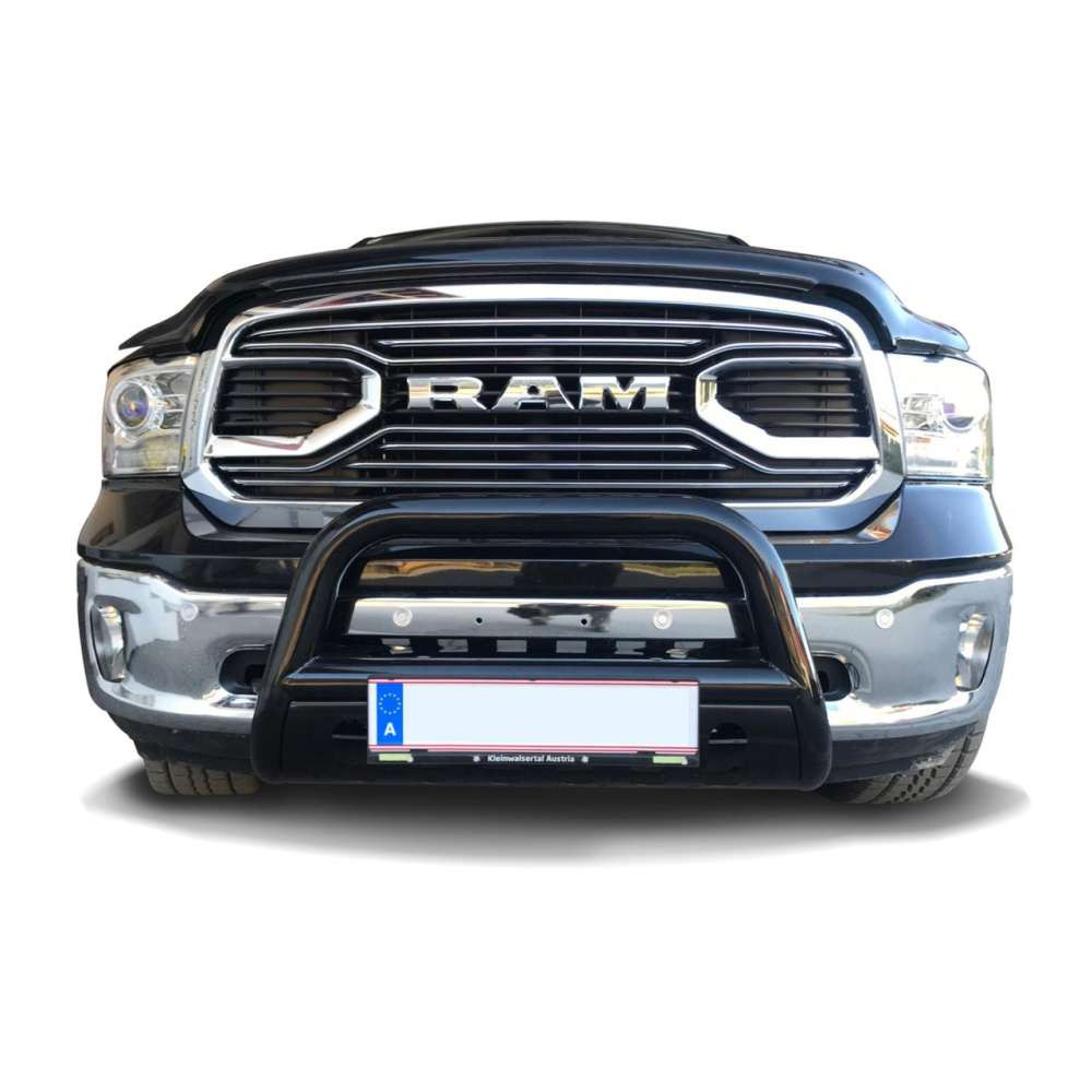Pare Buffle homologué Noir 76mm - Dodge Ram 1500 DS/DJ 2009-2018