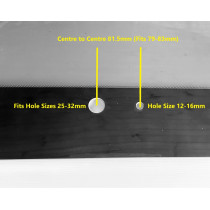 Poignée avec clés hard top Max-Liner Max 1-3 Series