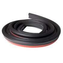 Détail du ruban adhésif 3M pré-appliqué sur le joint de hayon