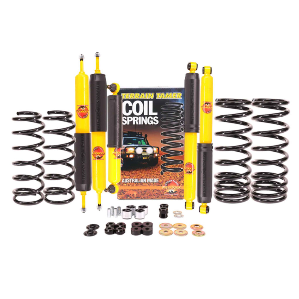 Kit de Suspension TERRAIN TAMER Rehausse 40/50Mm pour Nissan Patrol Y61 1997-