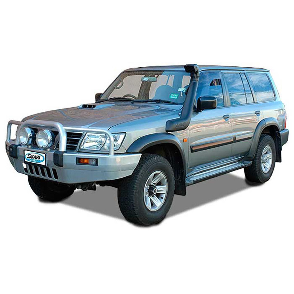 Snorkel Safari pour Nissan Patrol GR Y61 3.0LTD 2000-2005 | Entrée 3,5" | Haute Performance