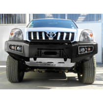 Pare-Chocs Avant AFN Renforcé pour Toyota Land Cruiser Prado 120/125 VX – Platine Treuil Incluse