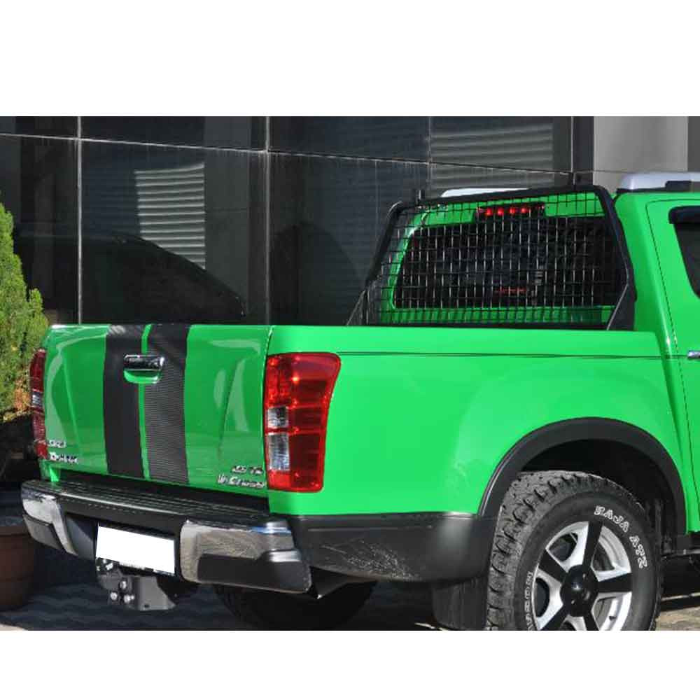 Grille de Protection Lunette Arrière et Séparateur de Cabine pour Isuzu D-Max (2012+) Double Cabine