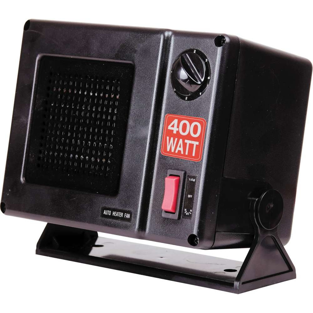 Chauffage Soufflant Céramique 12V 400W - Voiture, Camping-car, Utilitaire | Branchement Batterie