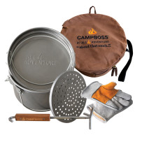 Kit Complet Cuisson CampBoss | Four Hollandais + Accessoires pour Camping et 4×4