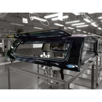 Hard Top Aeroklas Non Peint Ford Ranger  Space Cabine 2023-2025  avec Fenêtre Coulissante Gauche/Pop-up Droite