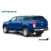 Hard top Alpha Type E FROZEN WHITE 73A Ford Ranger 2012-2022 Double cabine