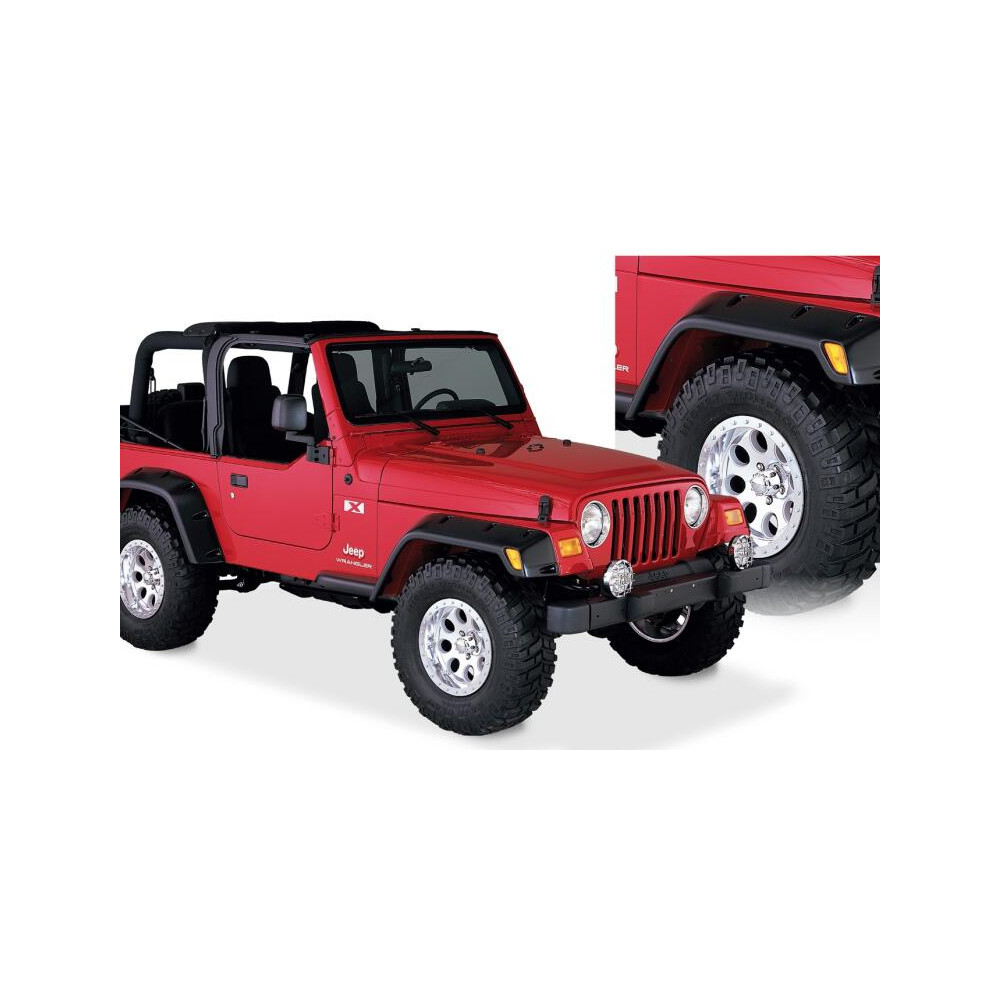 Elargisseur d'Aile Bushwacker 15,24 cm  Jeep Wrangler TJ 96 - 06