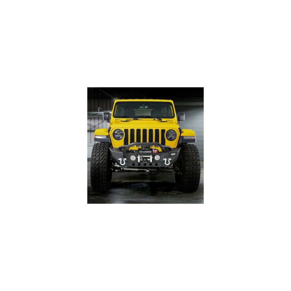 Pare-chocs Avant Noir Texturé Smittybilt XRC GEN2 Jeep Jl - Gladiator JT