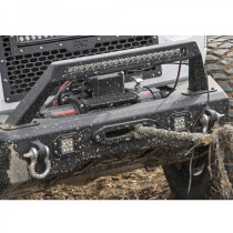 Pare-chocs avant acier stubby Rough Country avec LED– Jeep Wrangler JK/JL & Gladiator JT